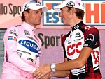 Andy Schleck pendant la 22ème étape du Giro d'Italia 2007